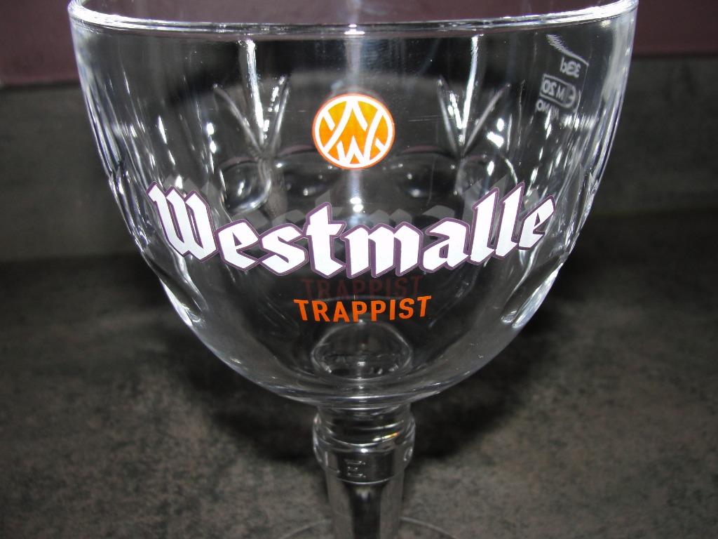 Verre neuf "Westmalle" 33cl, Enlèvement ou Envoi, Neuf, Verre ou Verres, Autres marques