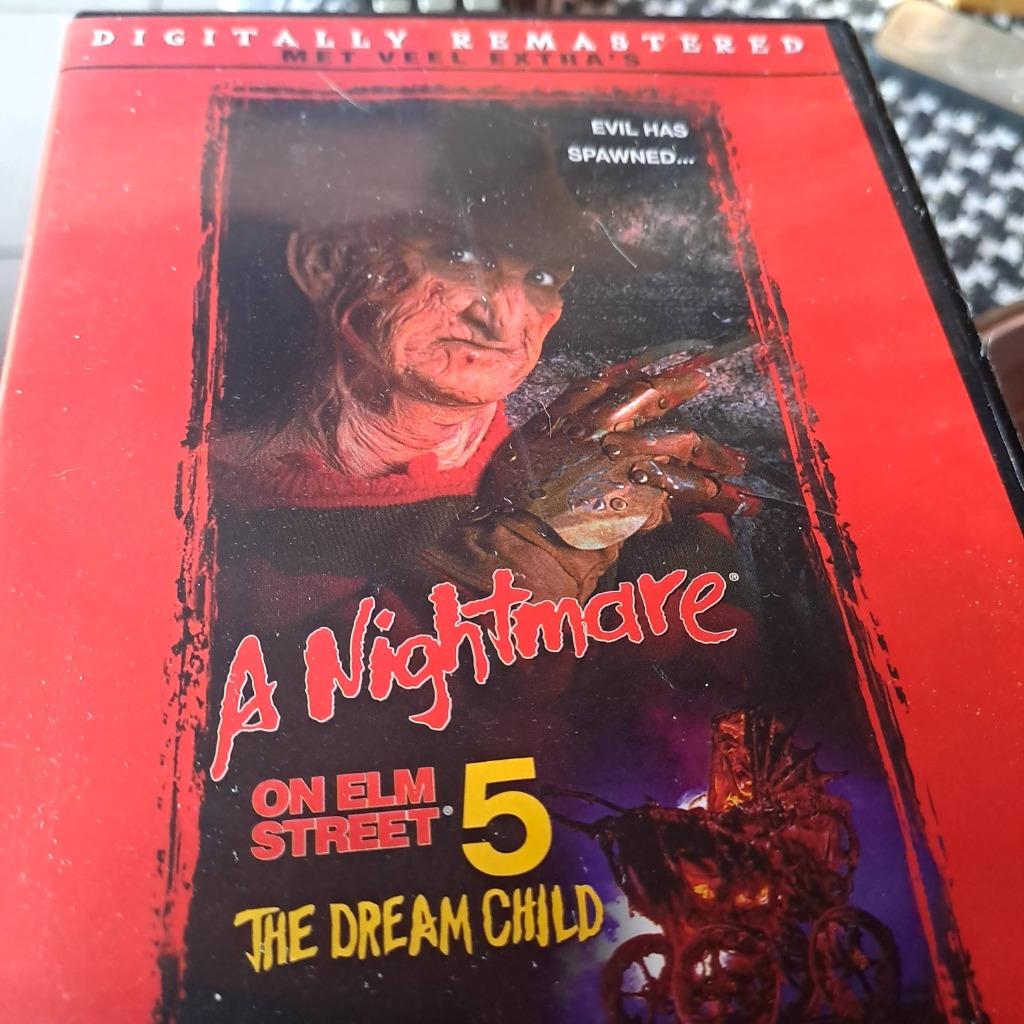 A nightmare on elm street 5 dvd als nieuw krasvrij 3eu, Vanaf 16 jaar, Ophalen of Verzenden, Zo goed als nieuw, Overige genres