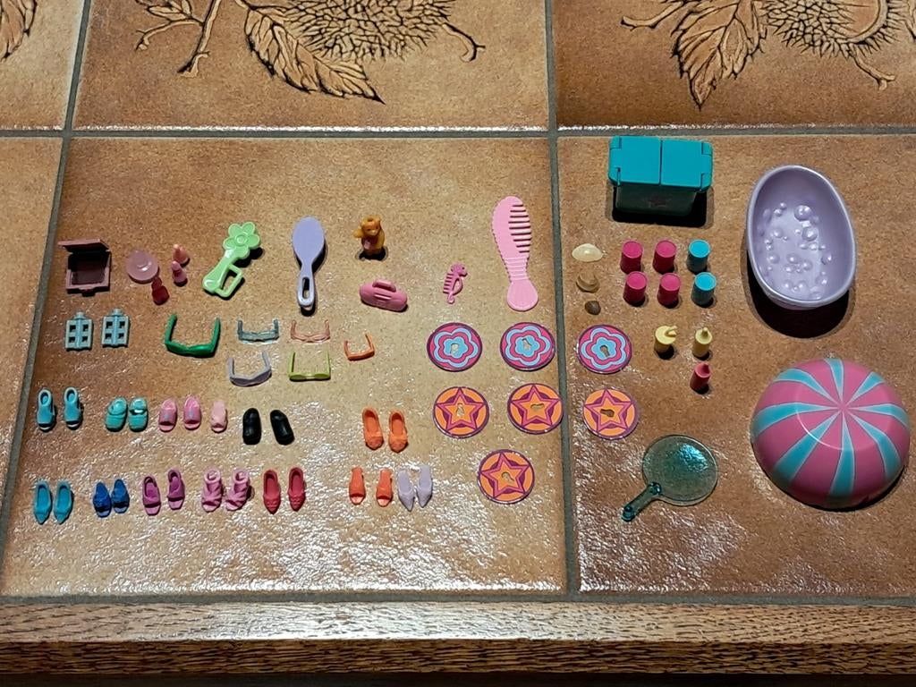 Polly Pocket accessoireset, Kinderen en Baby's, Ophalen of Verzenden, Gebruikt, Overige typen