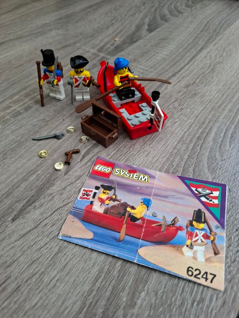 Lego sets 6260 / 6257 / 6247 met instructies, Ophalen, Lego