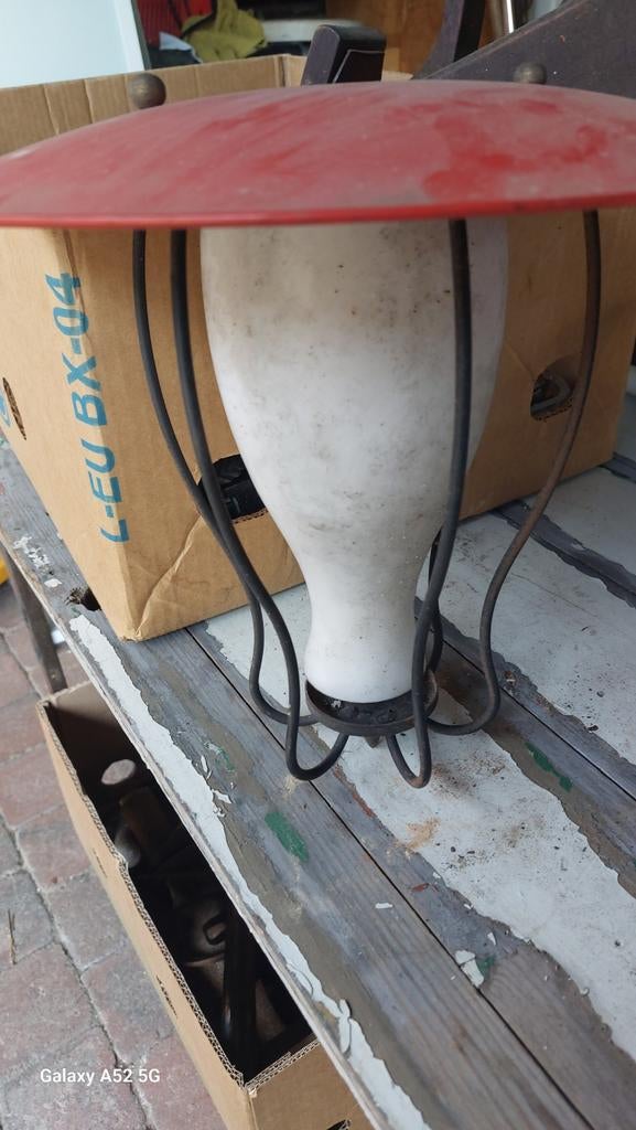 Vintage, retro verlichting, Antiek en Kunst, Ophalen of Verzenden