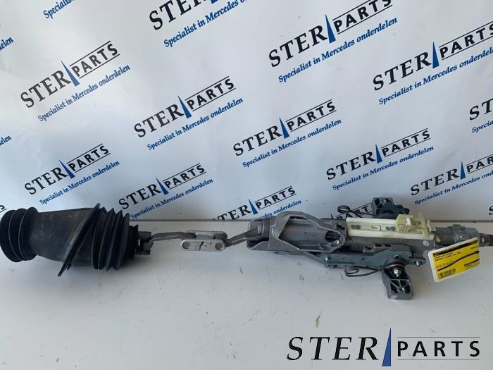Boîtier colonne de direction complet d'un Mercedes E-Klasse, Enlèvement ou Envoi, 3 mois de garantie, Utilisé, Mercedes-Benz