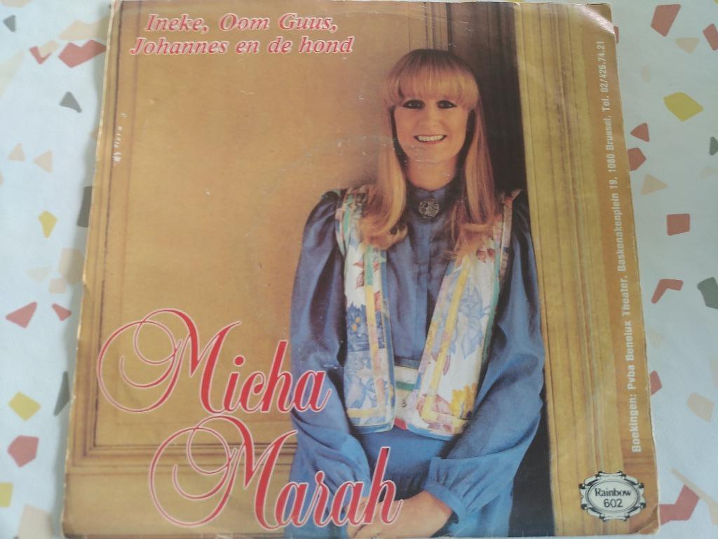 45T MICHA MARAH--INEKE OOM GUUS--, En néerlandais, Enlèvement ou Envoi, Single, Utilisé