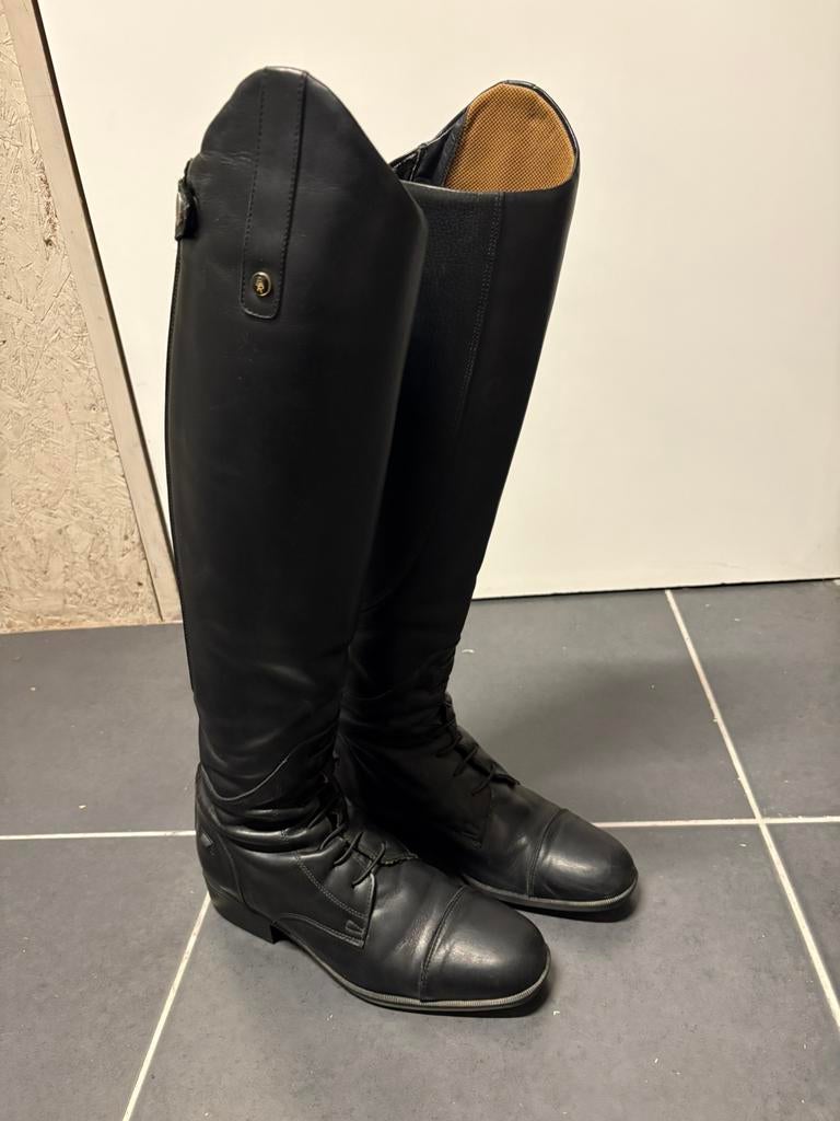 Lederen BR rijlaarzen, Dieren en Toebehoren, Paardrijkleding, Ophalen, Gebruikt, Dressuur, Schoeisel