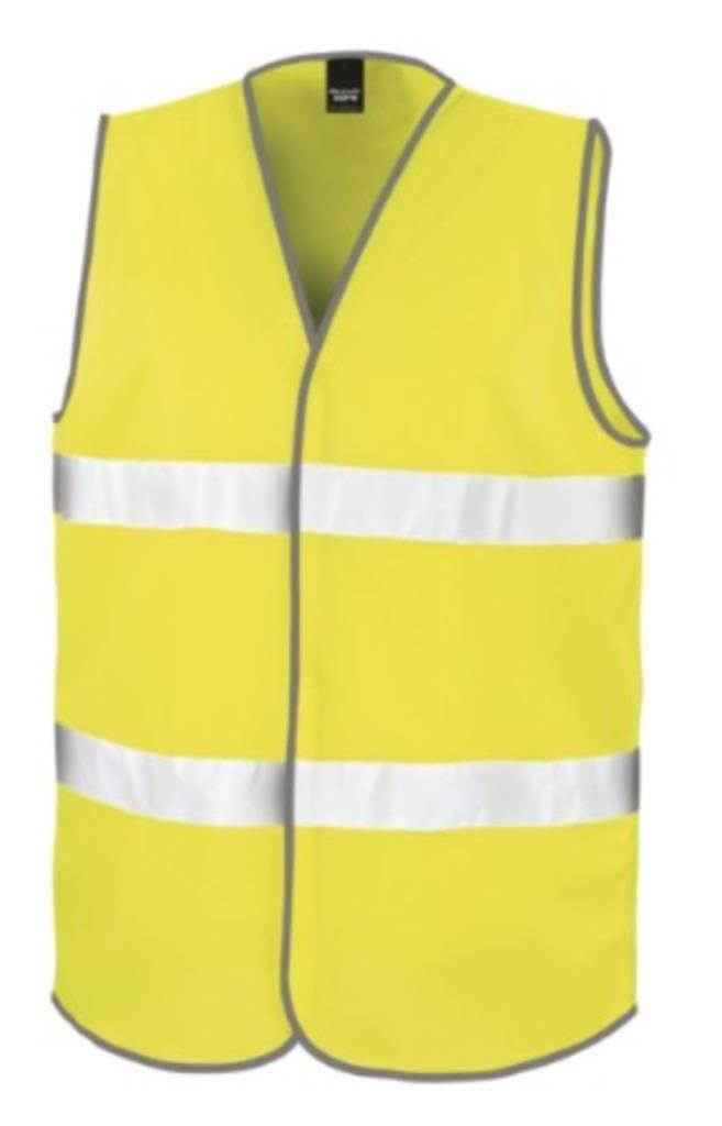 Lot 50 gele veiligheids jasje hesje R200X  L/XL, Ophalen, Nieuw, Jas