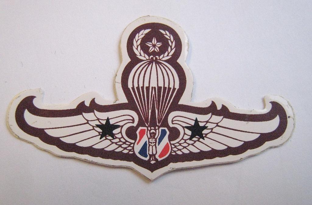 Autocollant brevet para police thaïlandaise F310, Enlèvement ou Envoi, Autres, Emblème ou Badge