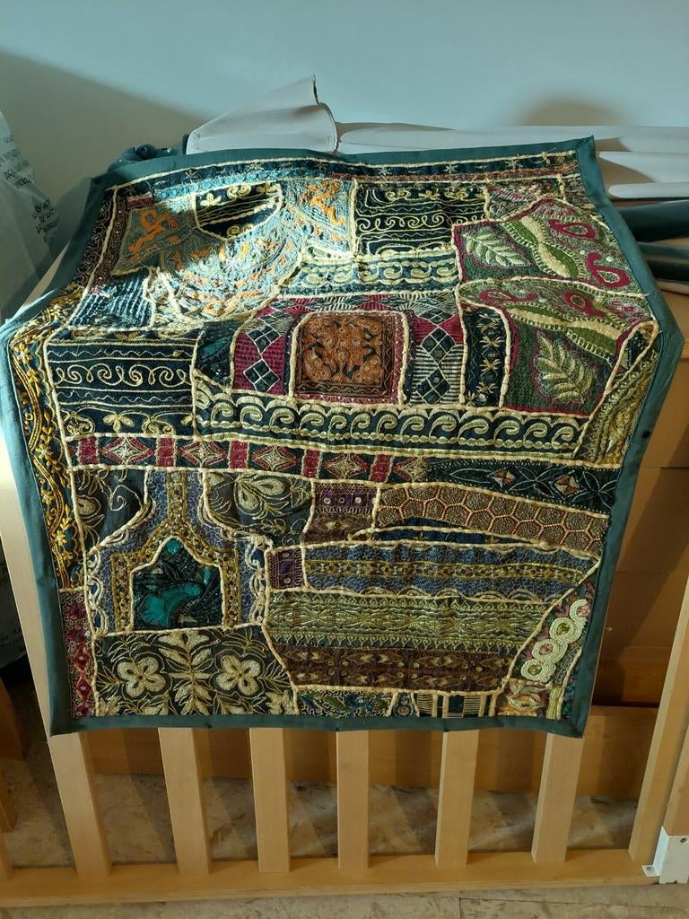 Wandtapijt Indisch, Antiek en Kunst, Ophalen of Verzenden