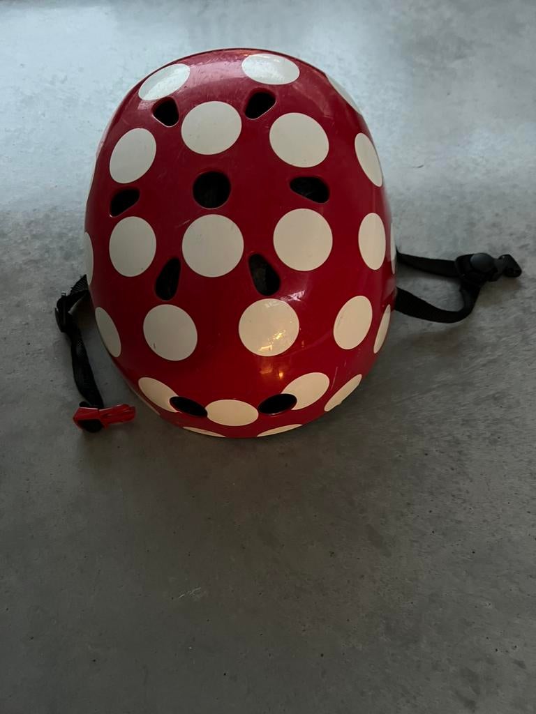 Fietshelm kind kiddimoto maat 48-53 cm, Fietsen en Brommers, Ophalen of Verzenden, Gebruikt
