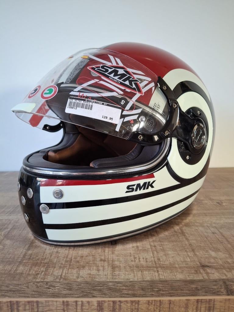 STOCKDEALS! Motorhelm Integraal - SMK Retro Ranko (Maat S), Motoren, Kleding | Motorhelmen, Dames, Integraalhelm, S, Ophalen