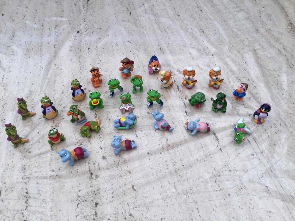 Vintage figuurtjes van kindersurprise  - Ferrero jaren ‘90, Ophalen of Verzenden