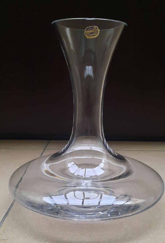 decanteerkaraf - Bohemia kristal, Ophalen, Zo goed als nieuw, Kristal