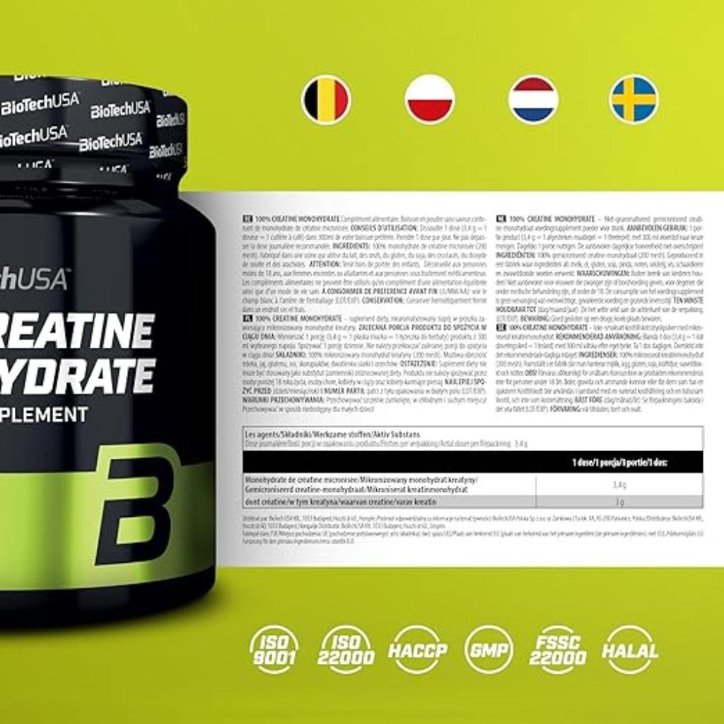 100% Creatine Monohydraat GRATIS LEVERING, Sport en Fitness, Gezondheidsproducten en Wellness, Verzenden, Nieuw, Poeder of Drank