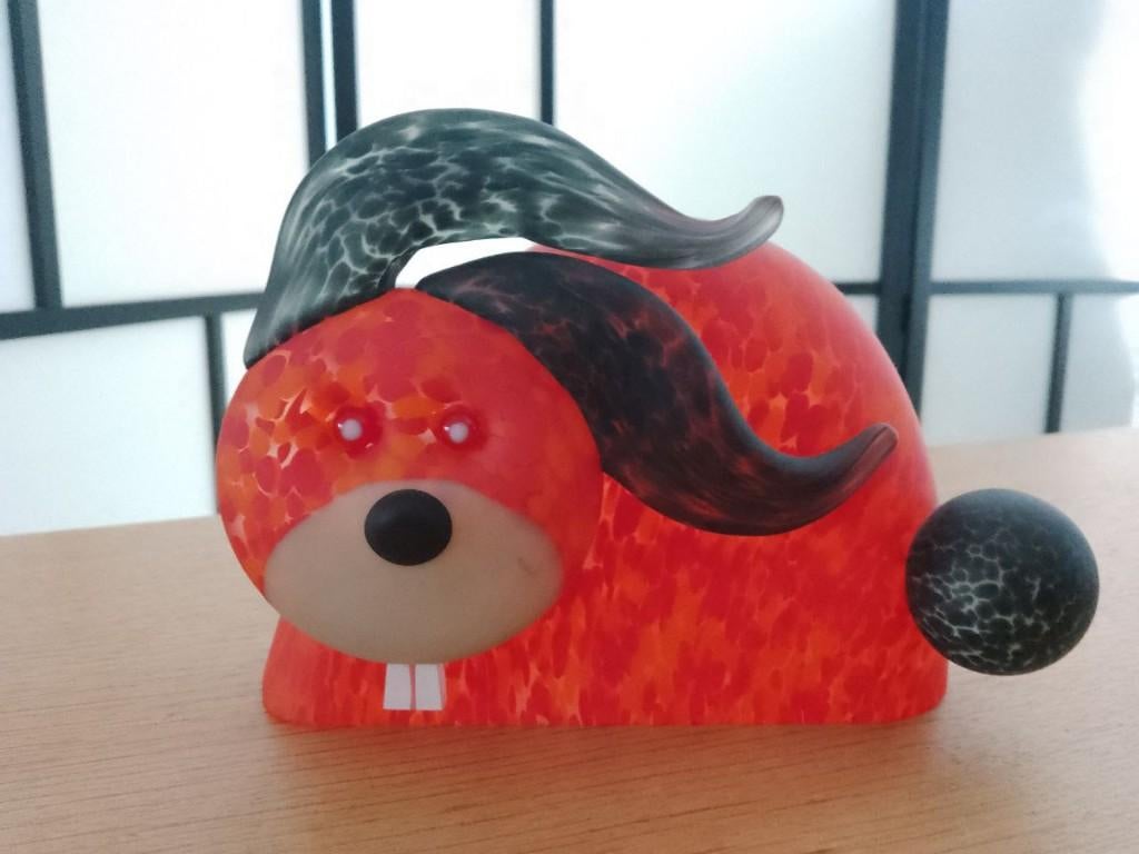 Borowski konijn glas, Ophalen of Verzenden, Zo goed als nieuw