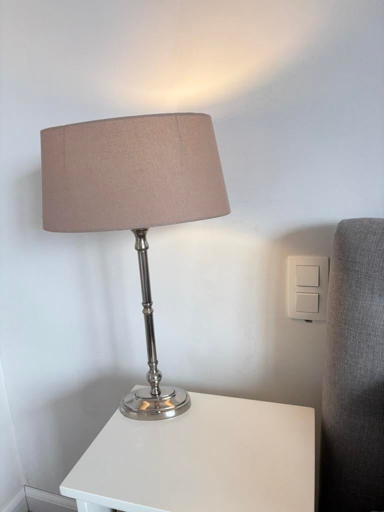 2x Lampenkap Collectione, Ophalen, Beige, Zo goed als nieuw, Ovaal
