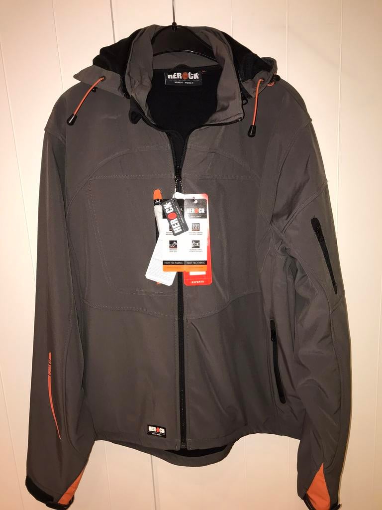 Veste Herock Poseidon neuve XL coupe vent, Ophalen of Verzenden, Nieuw, Maat 56/58 (XL), Zwart