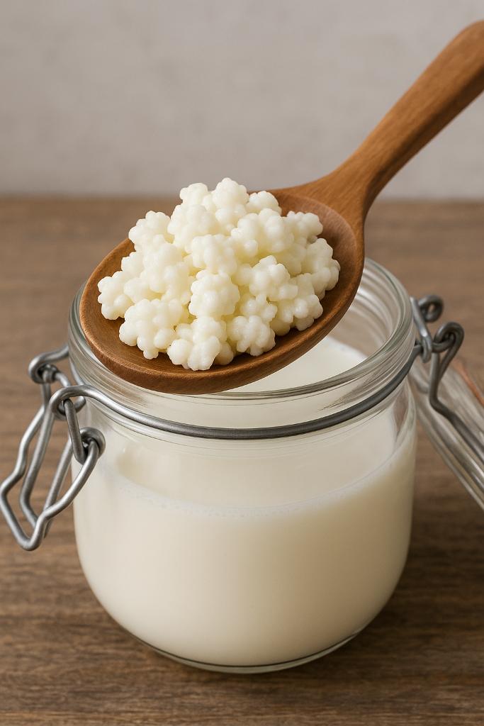 Melk-Kefir korrels, Ophalen