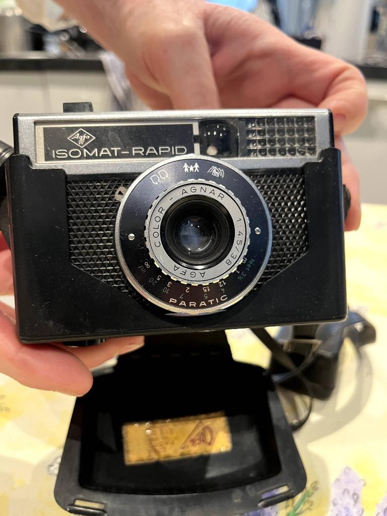 Appareil photo  Vintage Isomat rapide, Ophalen of Verzenden, Gebruikt