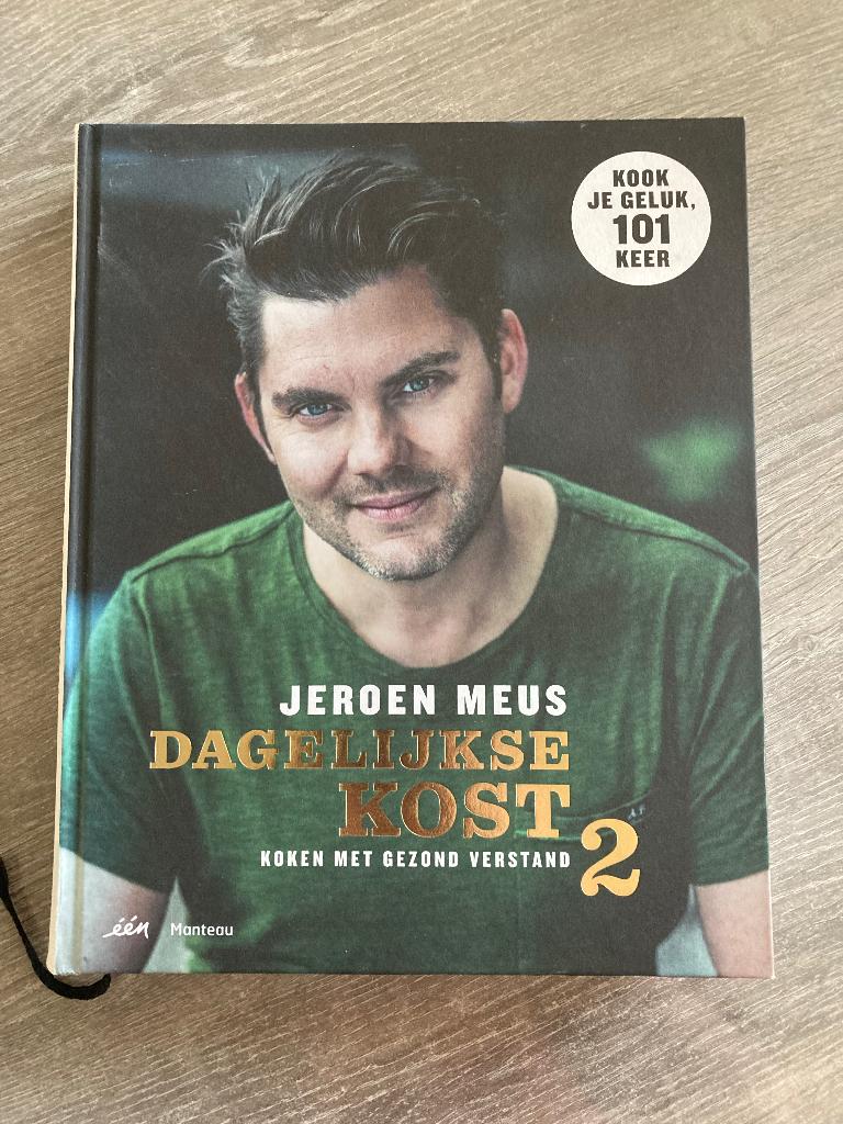 Kookboek Jeroen Meus. “Dagelijkse kost 2” Nieuwstaat., Ophalen, Zo goed als nieuw