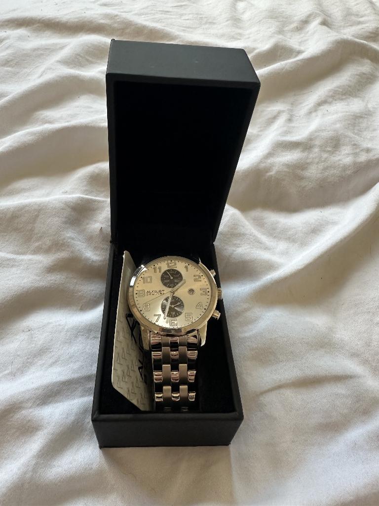 Montre de luxe pour homme August Steiner, Montre-bracelet, Enlèvement, Acier, Acier