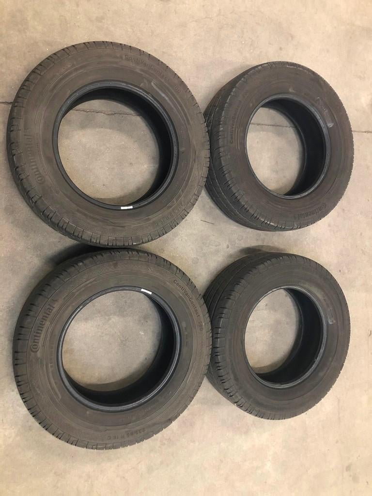 Continental 235/65 R16 C 115/113R, Auto-onderdelen, Banden en Velgen, Band(en), Zomerbanden, 16 inch, 235 mm, Bestelwagen, Gebruikt