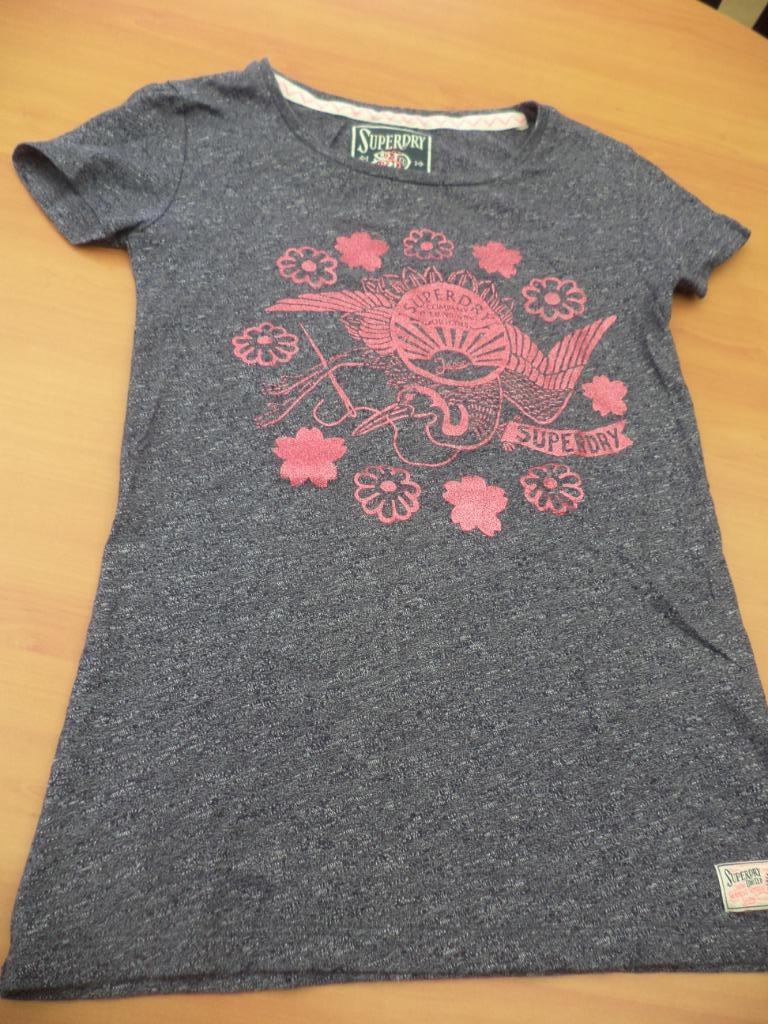 nouveau t-shirt de la marque SUPERDRY, Superdry, Enlèvement ou Envoi, Taille 34 (XS) ou plus petite, Bleu