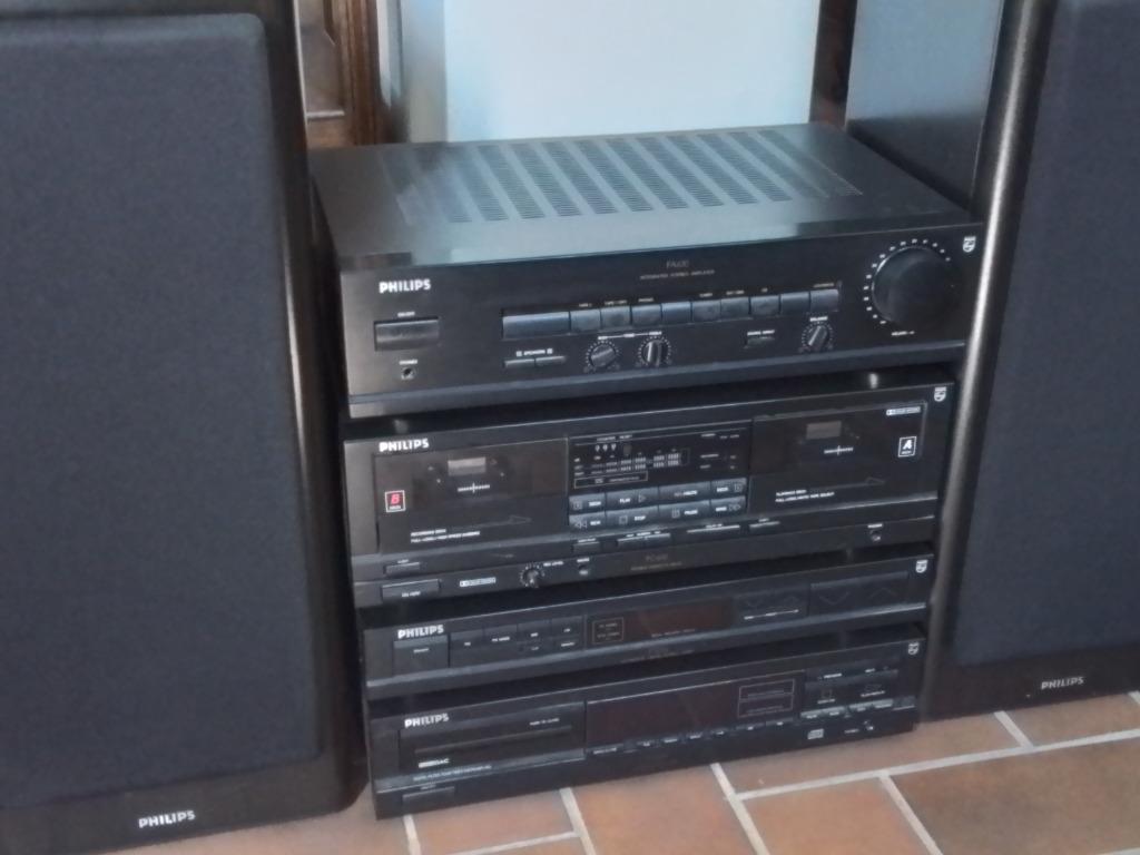 Vintage Stereoketen Philips, Ophalen, Gebruikt, Philips, Losse componenten