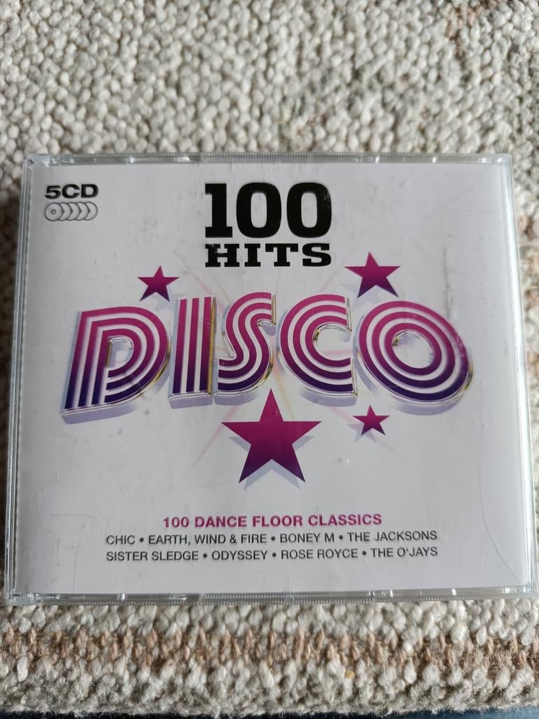 100 Hits DISCO   5 dvd, Enlèvement ou Envoi