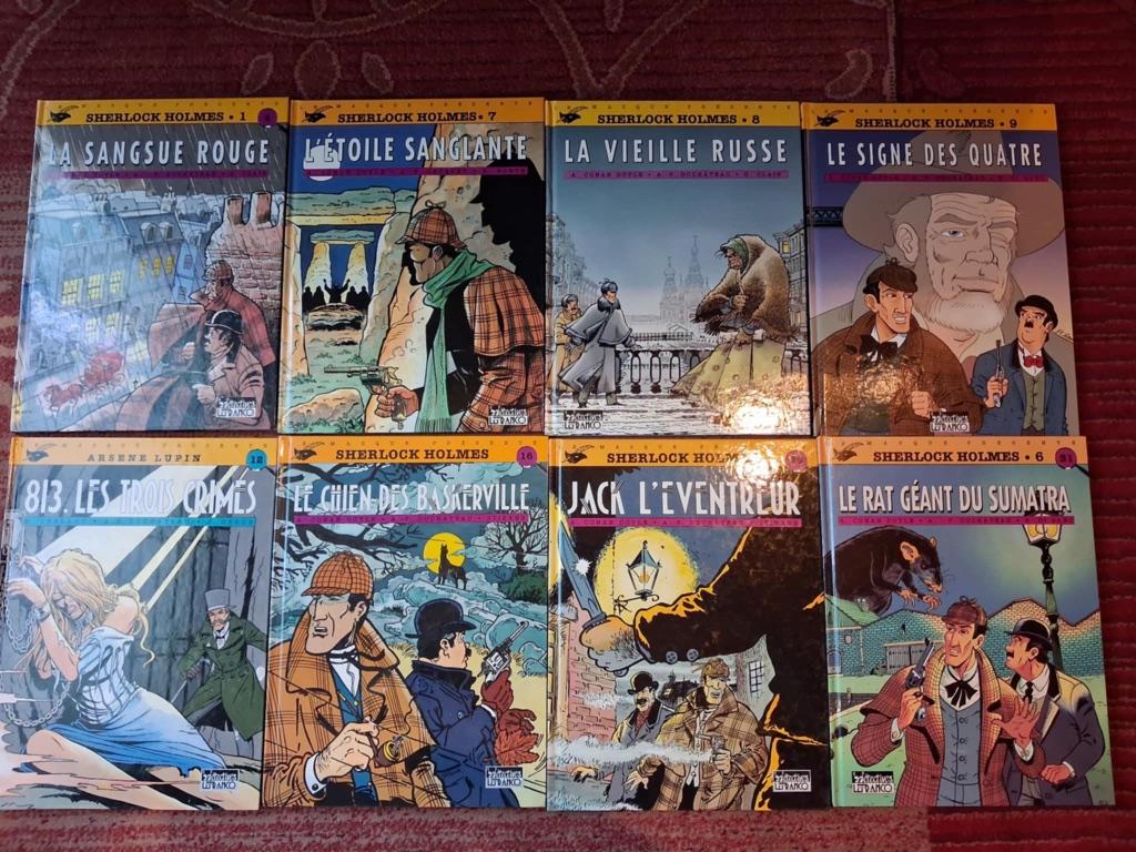 8 Tomes Le Masque presente: Sherlock holmes, Série complète ou Série, Enlèvement, Comme neuf