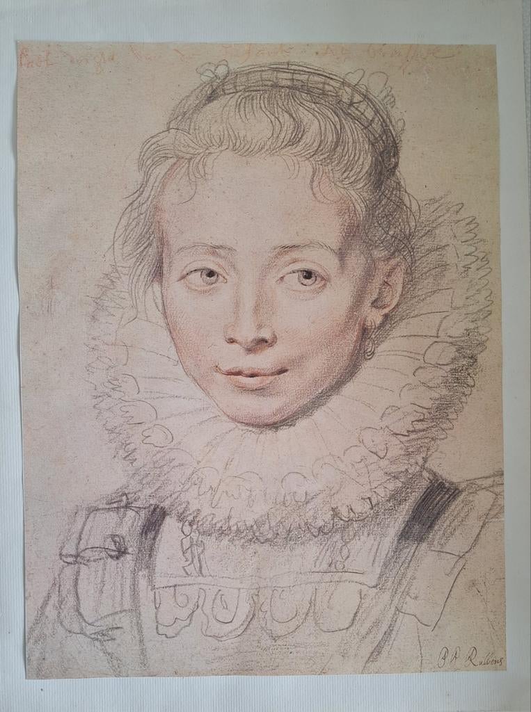 Pieter Paul Rubens Portret of Clara Serena, Antiek en Kunst, Ophalen of Verzenden
