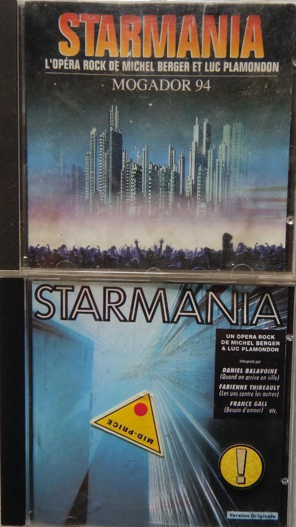 Lot de 2 CD STARMANIA., CD & DVD, Enlèvement ou Envoi, Utilisé
