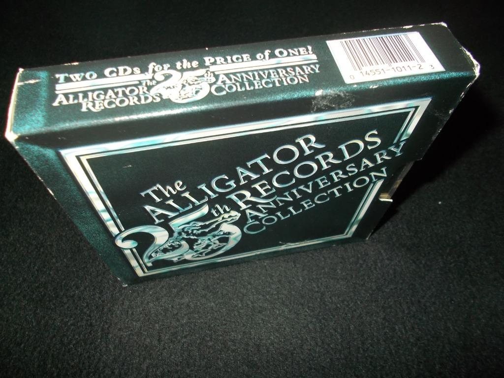 2CD BOX - ALLIGATOR - 25 Anniversary Collection 1971 - 1996, CD & DVD, CD | Jazz & Blues, Utilisé, Blues, Enlèvement