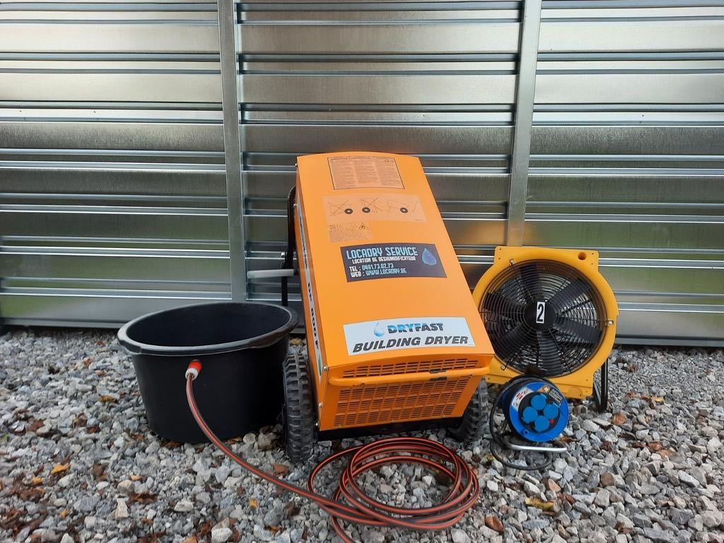 Deshumidificateur professionnel location 💦, Bricolage & Construction, Enlèvement ou Envoi, Comme neuf, Ventilateur