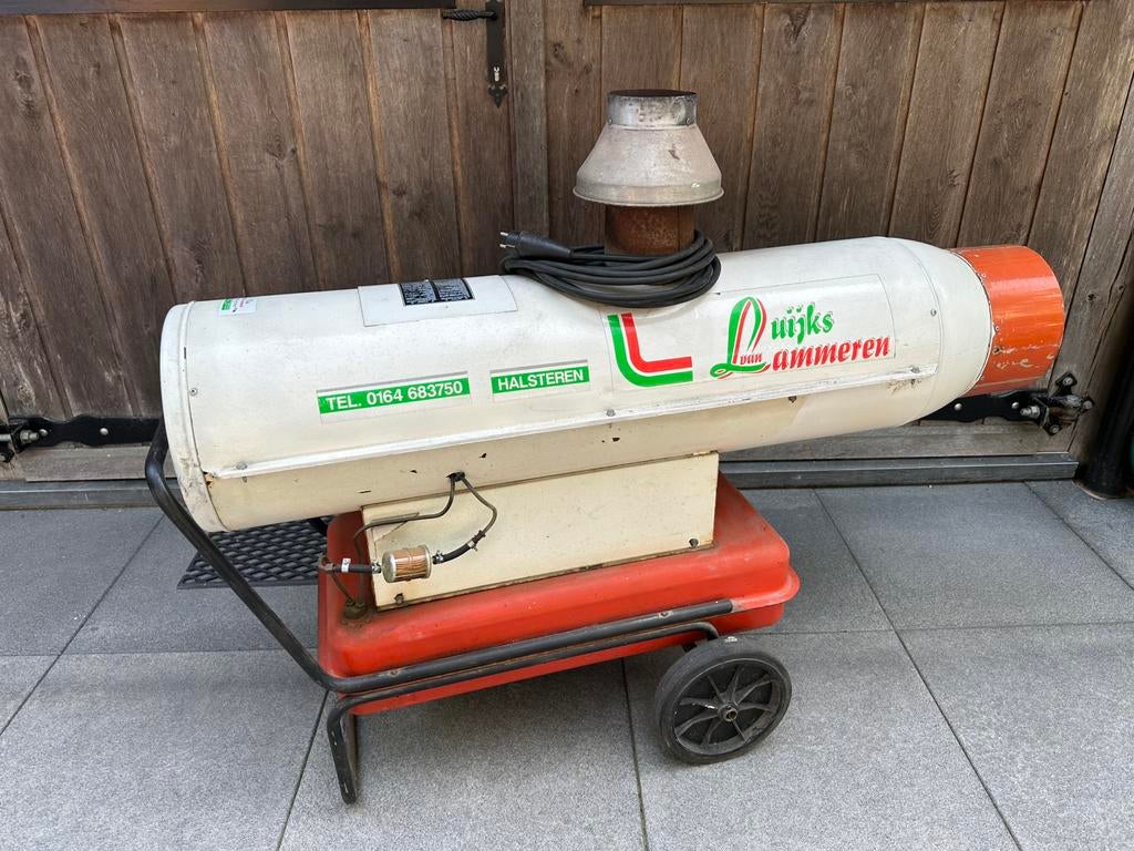 Heater / heteluchtkanon, Ophalen