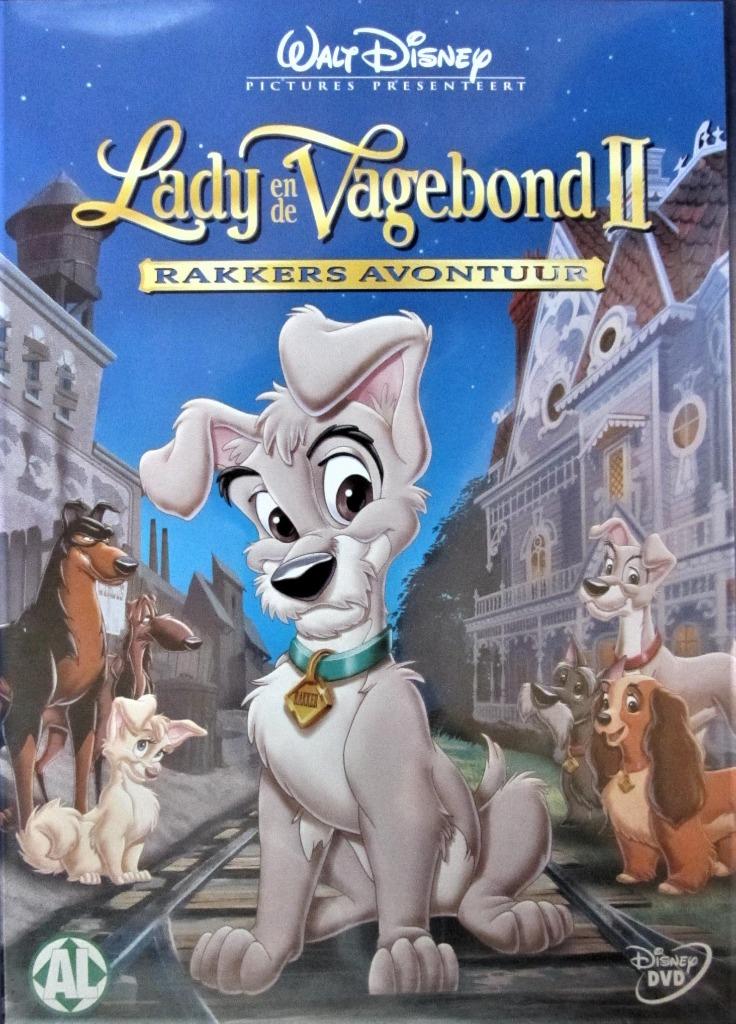 DVD DISNEY- LADY EN DE VAGEBOND II, Cd's en Dvd's, Europees, Tekenfilm, Alle leeftijden, Ophalen of Verzenden