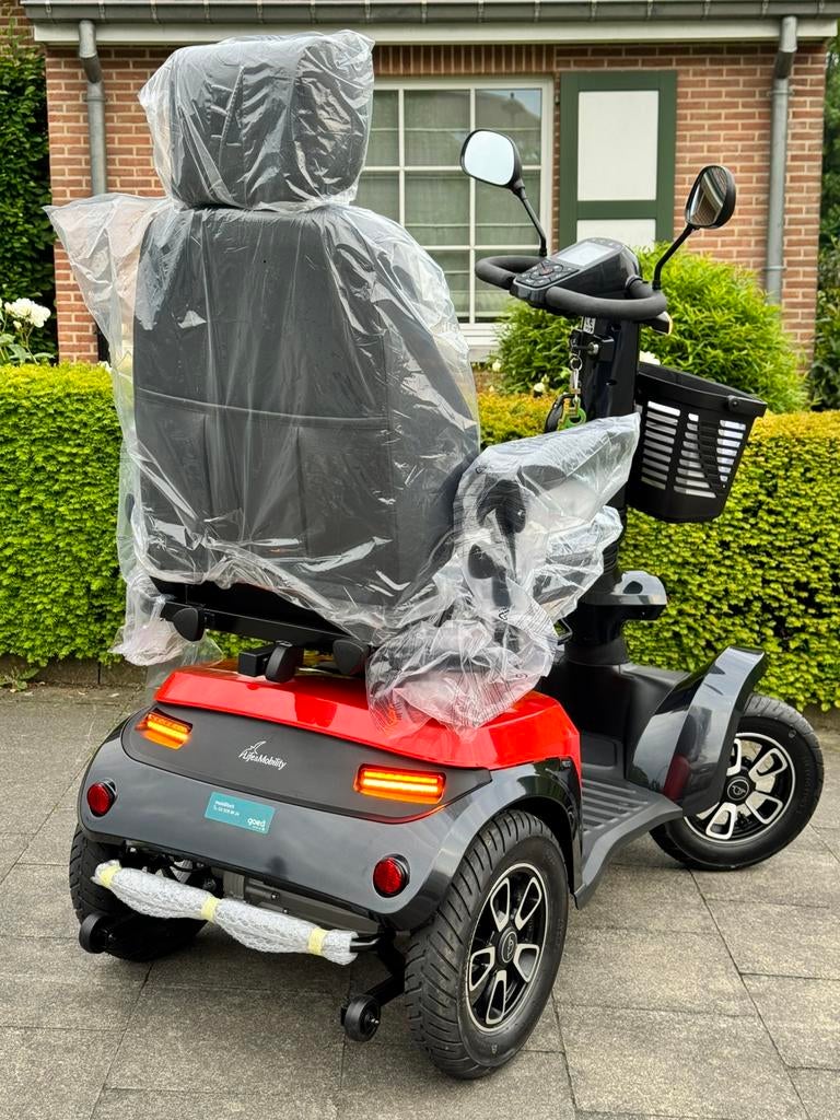 Scootmobiel L & M Presto Voiturette électrique ( etat neuf ), Enlèvement ou Envoi, Pliant, Comme neuf, Fauteuil roulant électrique