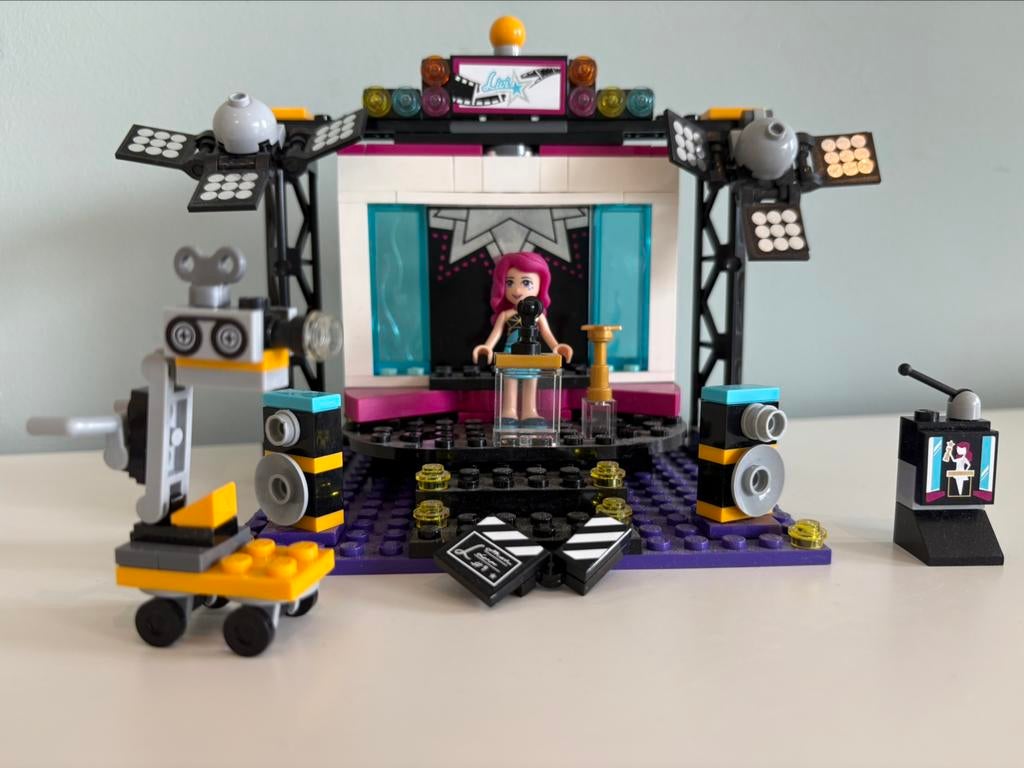 Lego Friends Pop Star TV Studio 41117, Enlèvement ou Envoi, Comme neuf, Lego