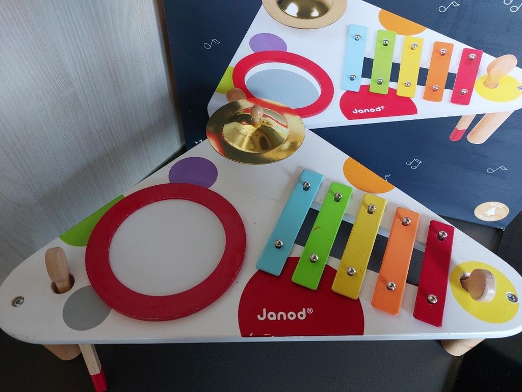 Muziektafel Janod, Kinderen en Baby's, Ophalen of Verzenden, Gebruikt