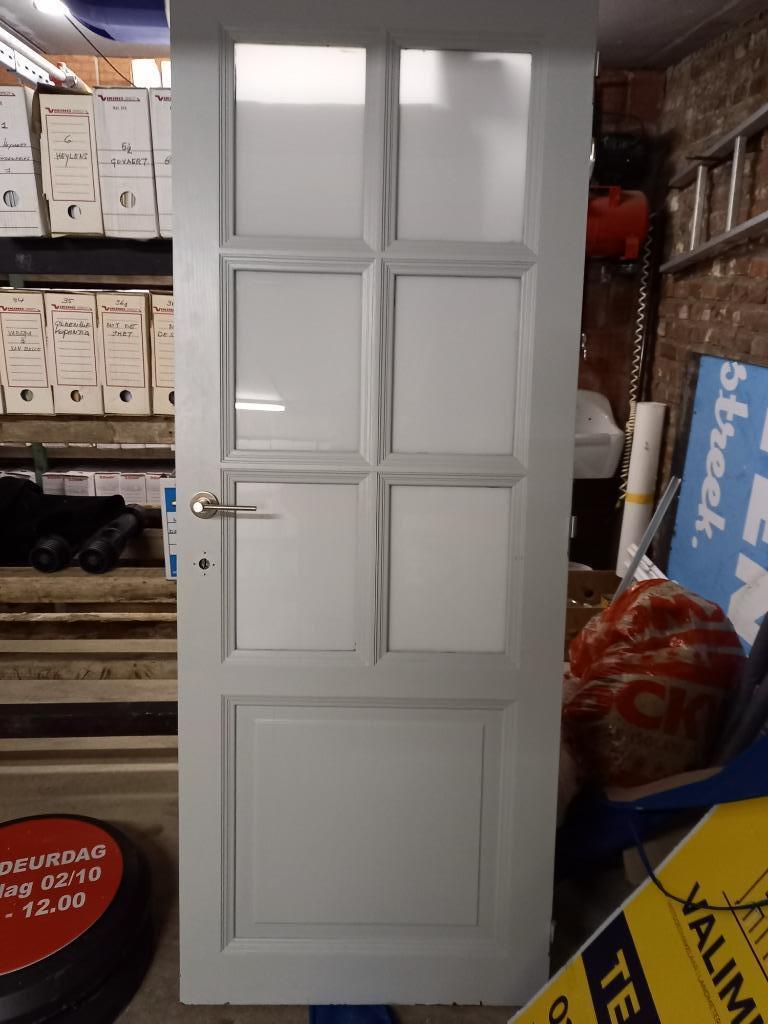 deur, Doe-het-zelf en Bouw, Ophalen, Gebruikt, Minder dan 80 cm, Binnendeur