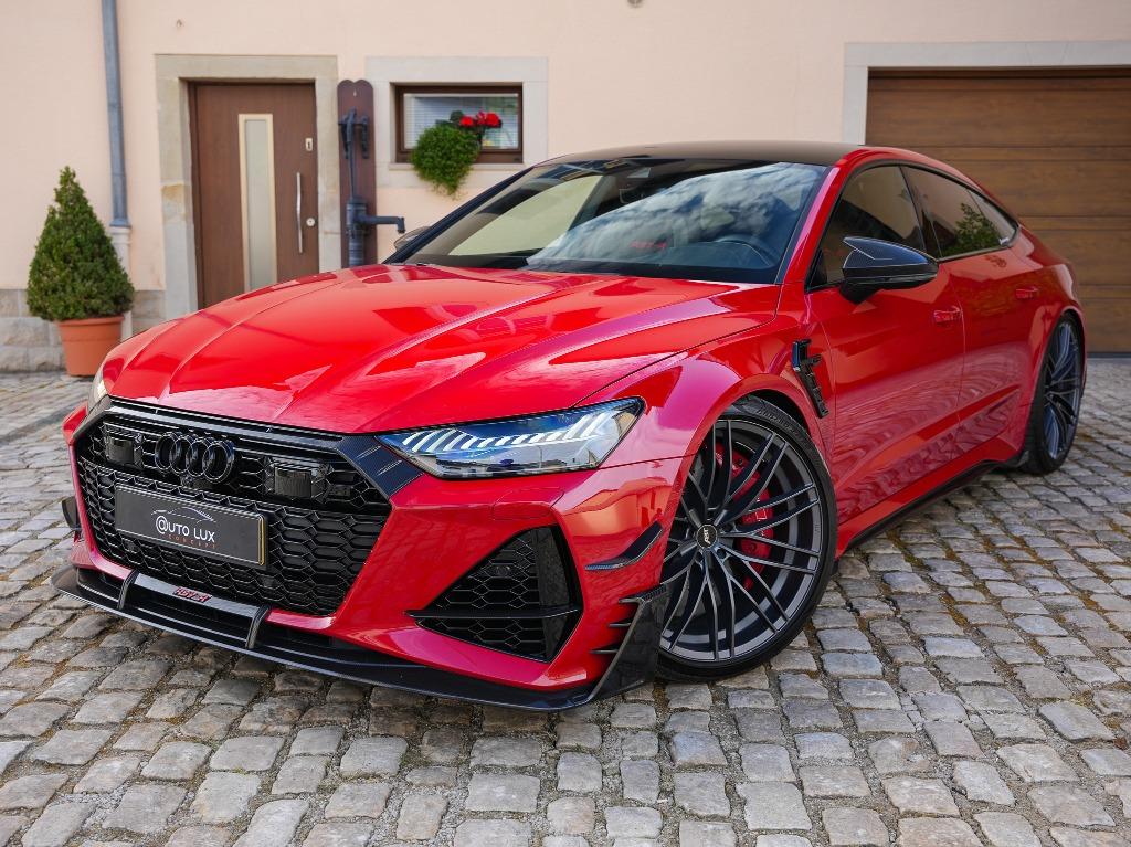 Audi RS7-R ABT 740 ch 1 OF 125/ACC/Cam360/B&O/Phares Laser, Auto's, Automaat, 4 zetels, Leder, Bedrijf