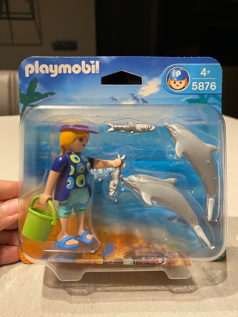 Playmobil duo dolfijnen in gesealde verpakking (5876), Ophalen of Verzenden, Zo goed als nieuw