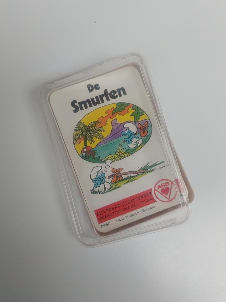 Smurfen kaarten, Ophalen