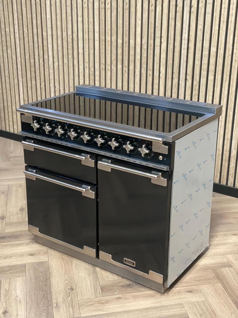 Falcon Elise 100cm Inductie Zo Goed Als Nieuw, Enlèvement ou Envoi, Comme neuf, Gril, 60 cm ou plus