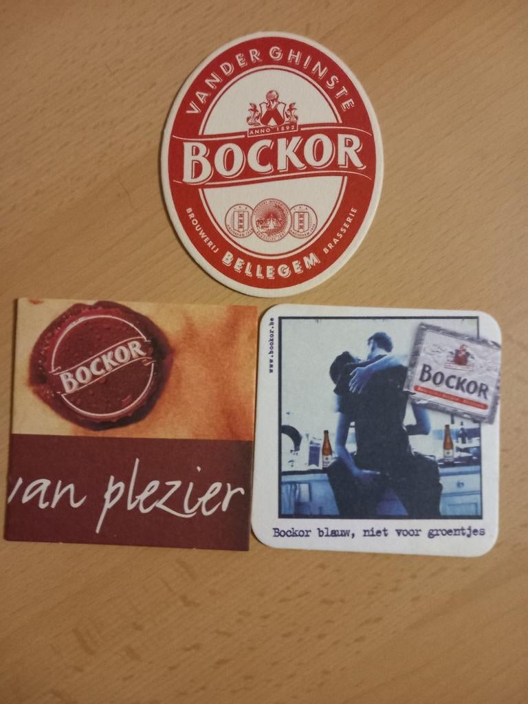 Bierviltjes Bockor (188), Verzamelen, Ophalen of Verzenden, Zo goed als nieuw