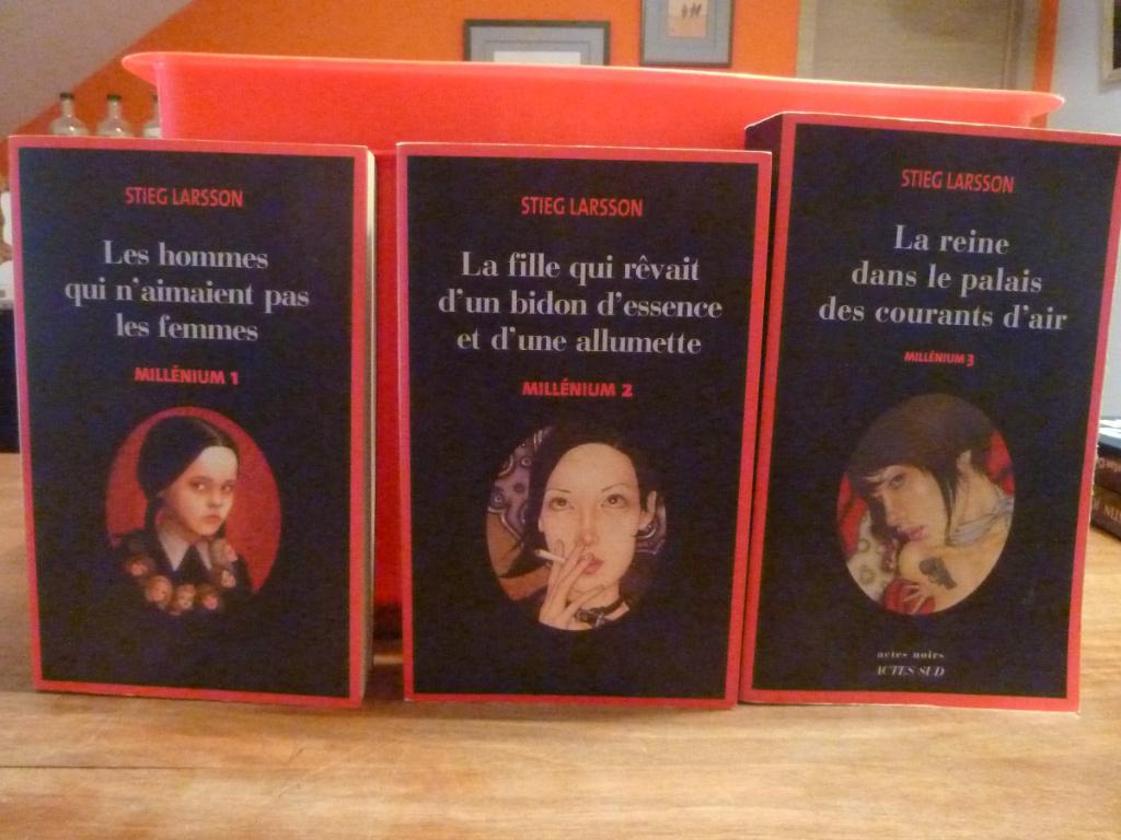Stieg Larsson Millenium 1, 2 et 3, Enlèvement, Comme neuf