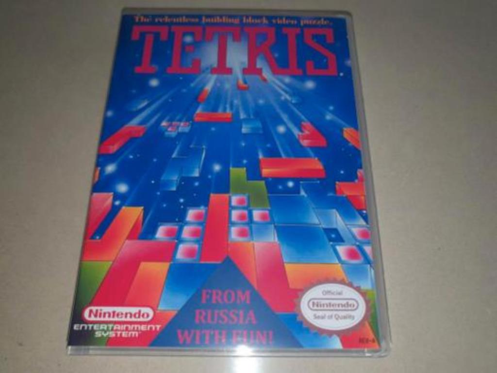 Tetris NES Game Case, Games en Spelcomputers, Verzenden, Zo goed als nieuw