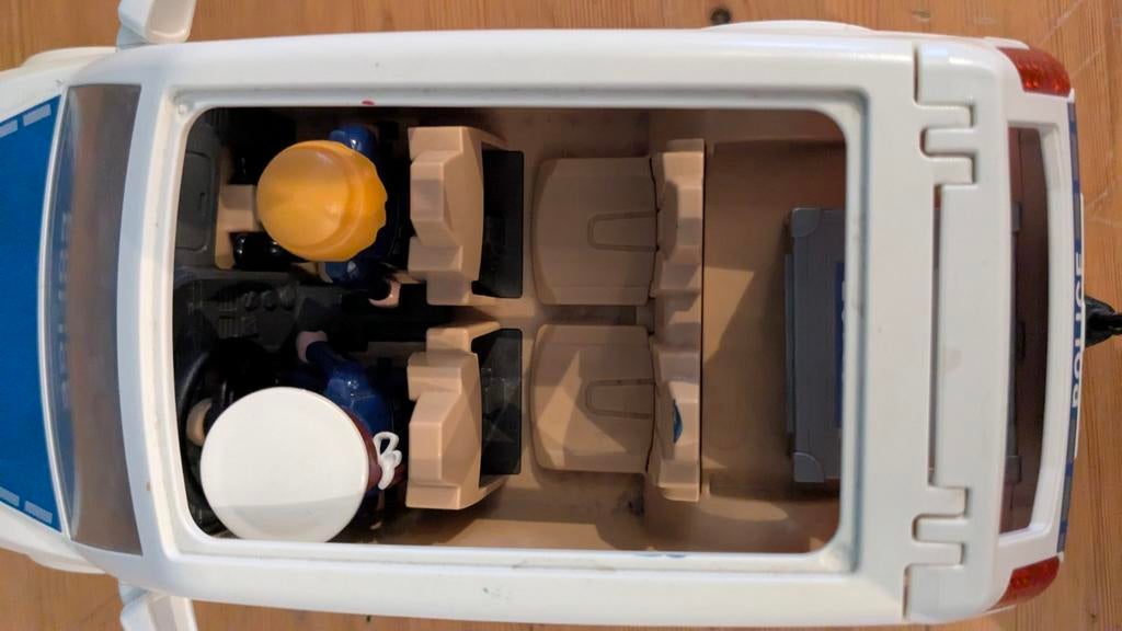 Playmobil 6920 Politiepatrouille met licht en geluid, Ophalen