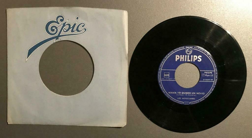 Vinyle de Los Merecumbles, Enlèvement ou Envoi, Utilisé, Autres genres, Single