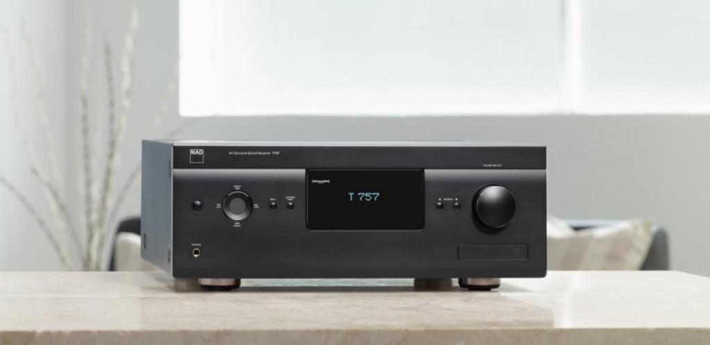 NAD T757 V2 7.1 surround versterker, Audio, Tv en Foto, Versterkers en Ontvangers, Zo goed als nieuw, 7.1, 60 tot 120 watt, Overige merken