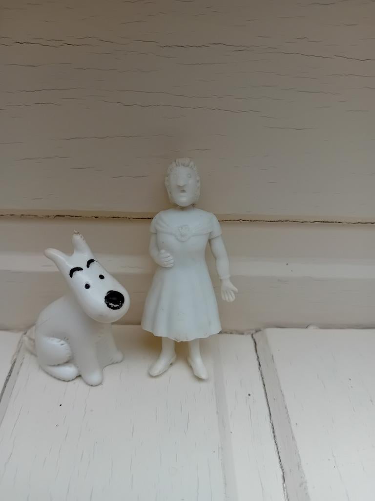 Figurine Bobbie et Bianca Castafiore, Collections, Enlèvement ou Envoi, Tintin, Comme neuf