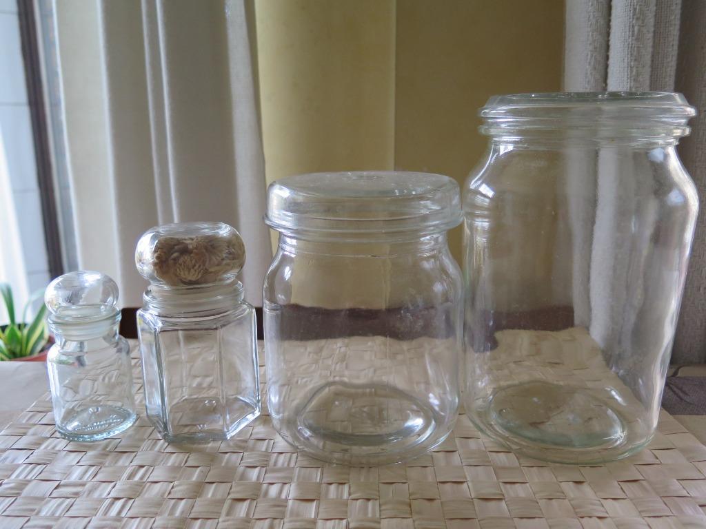 bocaux, Enlèvement ou Envoi, Verre, Utilisé, Autres styles